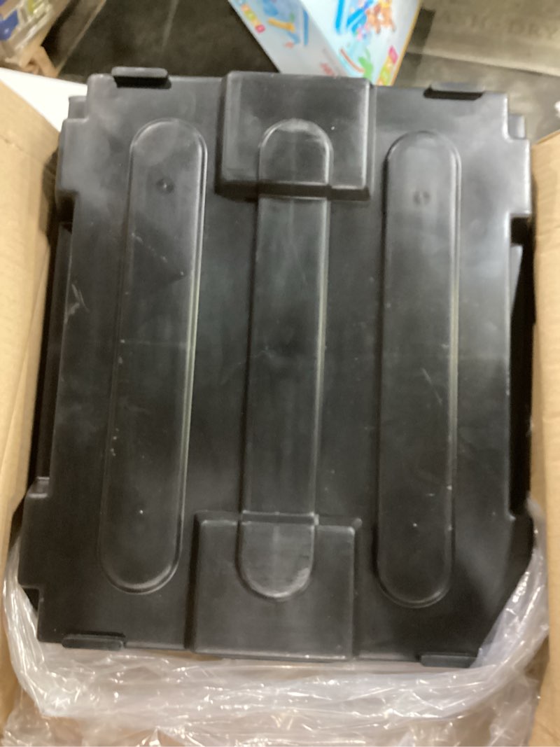 Condition photo showing As Is for battery box cover for isuzu npr npr-hd nqr nrr frr ftr fvr reach chevrolet gmc w3500 w4500 w5500 3.0l 5.2l 6.0l 6.5l 7.1l 4jj1 4hk1 6bd1 6bg1 6he1 set of 1