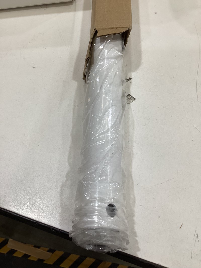 Condition photo showing Good Condition for 24 inch ceiling fan downrod with ul wires,white, 1-inch diameter, unthreaded 24 inch white