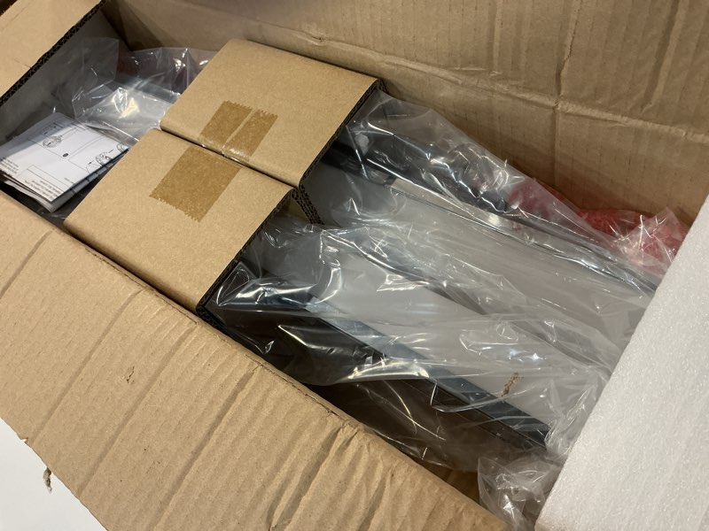 Condition photo showing Good Condition for JULLISON 24 Inch Bathroom Vanity Light Fixtures with Night Light: Long Square Wall Mounted LED Light