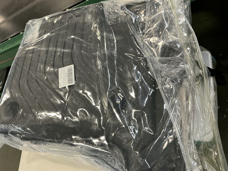 Condition photo showing New/Like New for HAFIDI® Floor Mats & Cargo Liner Set Fit for 2018-2024 Buick Enclave All Weather Protection TPE Anti-Slip Automotive Full Set Floor Liners Custom Accessories - Black 1) For Enclave 2018-2024 Full Set