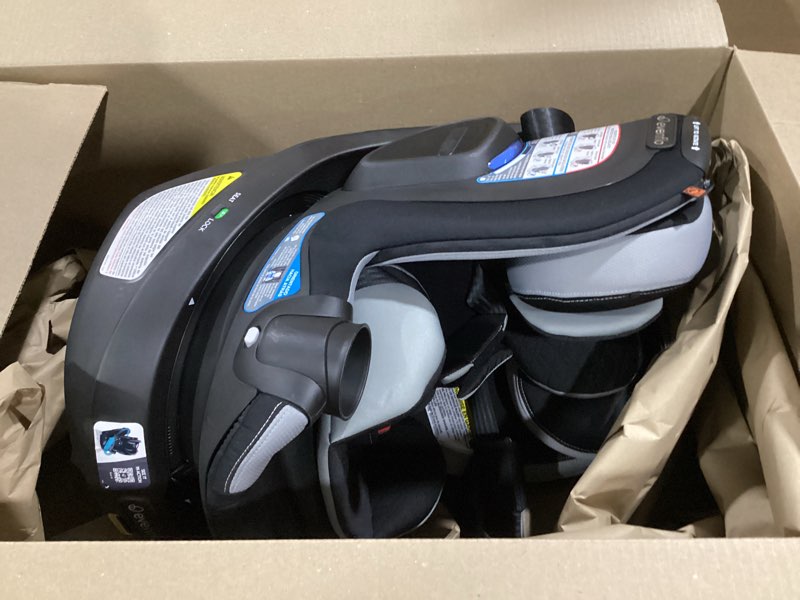 Condition photo showing Good Condition for evenflo revolve360 slim 2-in-1 rotational car seat with quick clean cover (salem black)