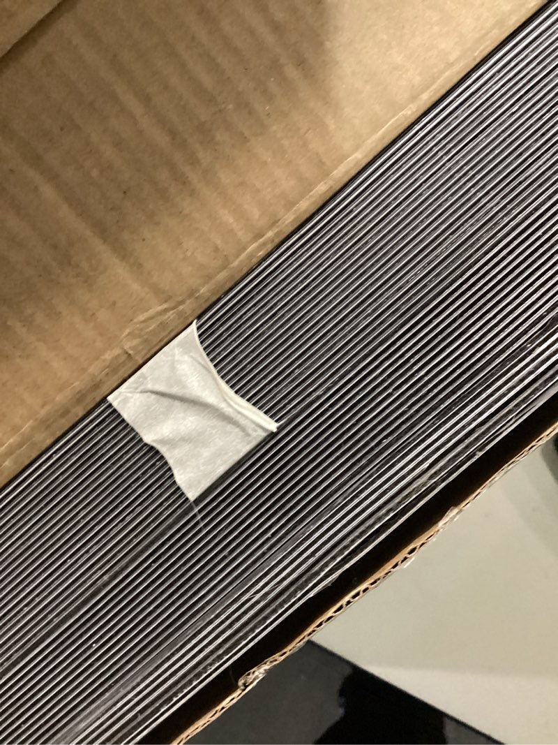 Condition photo showing Good Condition for 40-pack peel and stick floor tiles vinyl floor 12 x 12 inch self adhesive waterproof glossy flooring planks diy for bathroom, kitchen, living room, rv, cover 40 sq. ft, polish white marble 12x12 inch polish white marble 40