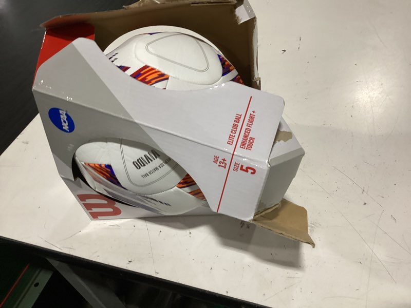 Condition photo showing New/Like New for wilson ncaa vivido replica soccer ball
