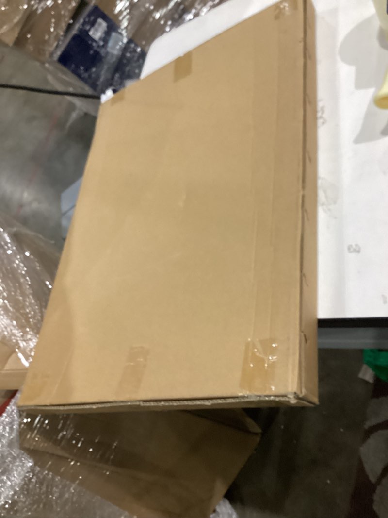 Condition photo showing New/Like New for Egofine 18x24 Solid Wood Picture Frame, Made of Solid Wood Covered by Plexiglass 16x20 with Mat 18x24 without Mat, Poster Frame for Wall Mounting Photo Frame Vertically or Horizontally, White White 18x24