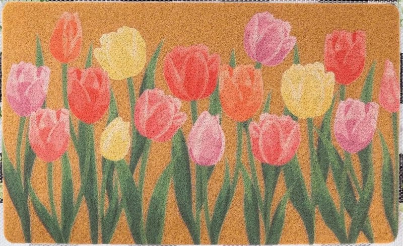 Mat outdoor/indoor flowers