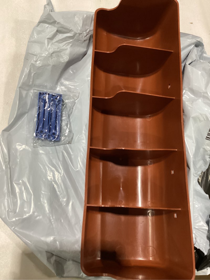 Condition photo showing New/Like New for DOITOOL Plastic Fence Feeder Heavy Duty Pig Trough 5 Compartment Livestock Feeder Plastic Pig Feeers Livestock Pets Animal Feeders Farm Supplies