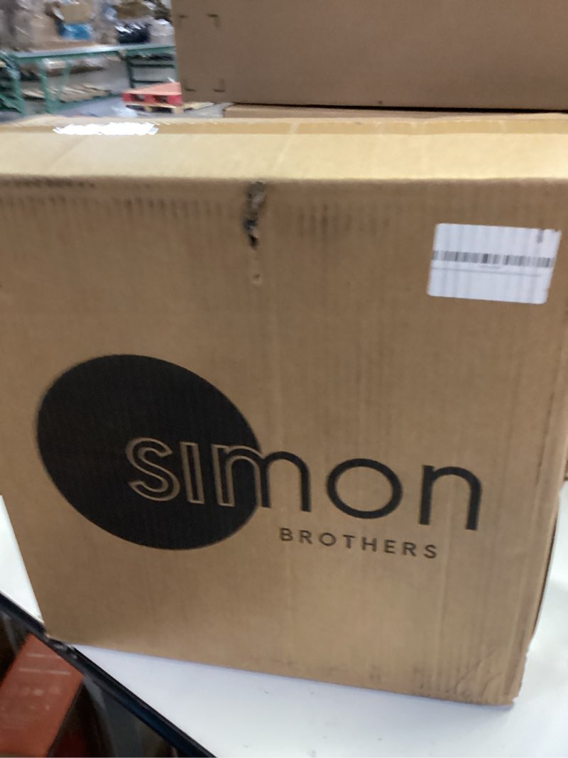 Condition photo showing New/Like New for Simon Brothers Concrete Fruit Bowl with Tray for Kitchen Counter - Large Decorative Bowl for Home Decor - Modern Key Bowl for Entryway Table - Minimalist Decor for Coffee Table