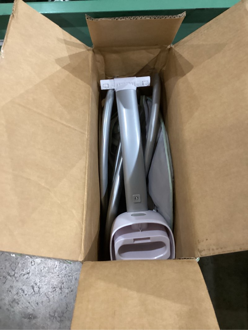 Condition photo showing Good Condition for Momcozy CocoSway Baby Swing for Infants to Toddler, 3D-Motion Electric Baby Swing with 6 Motions & 4-Speeds, Remote Control, Infant Swing with 8 Preset Lullabies for Baby Boy Girl Up to 20 lbs, Haze