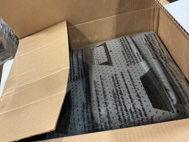 Condition photo showing Good Condition for pieviev cat litter mat double layer waterproof urine proof trapping mat 1 pack (gray, 47x36 inch (pack of 1)) gray 47x36 inch (pack of 1)