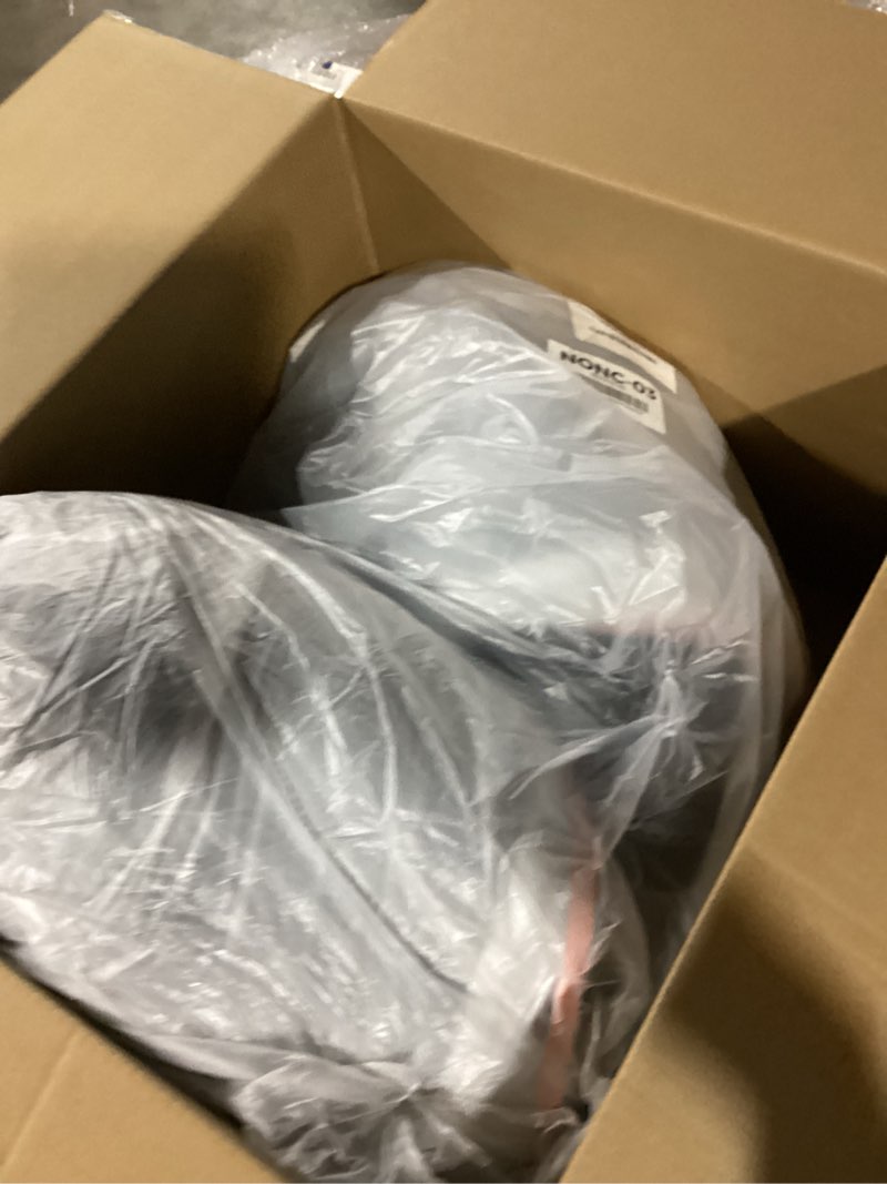 Condition photo showing Good Condition for Bedsure Calming Dog Bed for Extra Large Dogs - Donut Washable Large Pet Bed, 45 inches Anti-Slip Round Fluffy Plush Faux Fur Dog Bed, Fits up to 120 lbs Pets, Black 45"L x 45"W x 10"Th Black