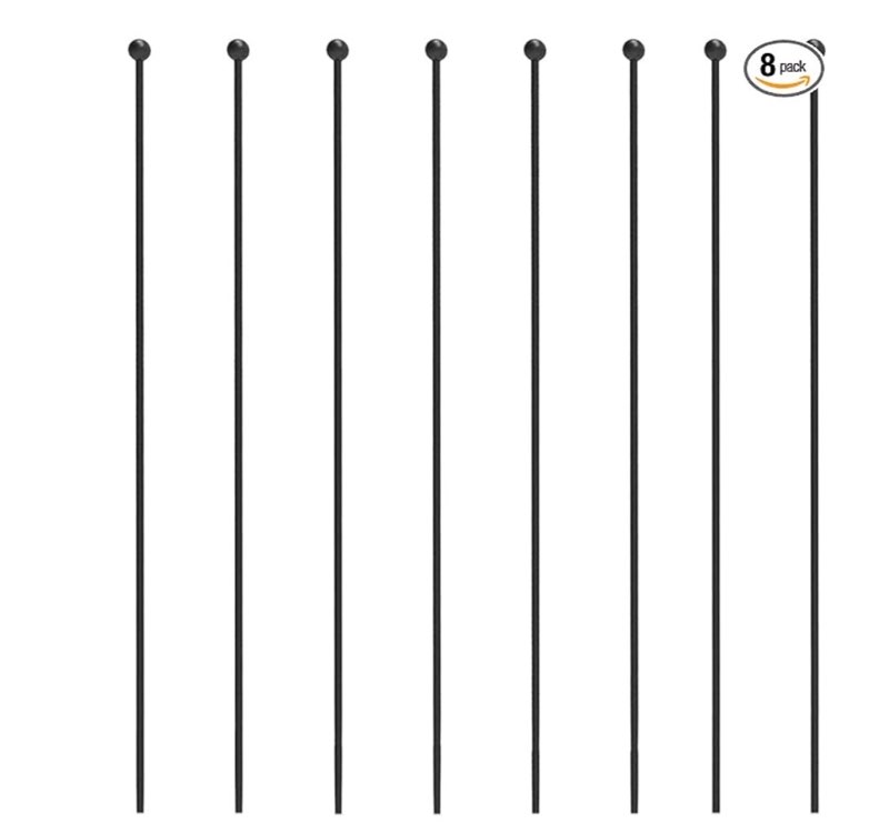 dog playpen stakes, accessories replacing the metal posts of pet enclosures for indoor outdoor rv puppy medium dogs play pens (32 inch, 8)