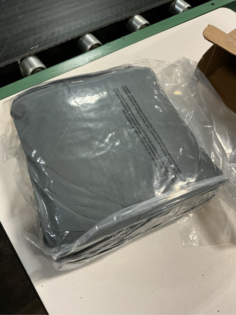 Condition photo showing New/Like New for waterproof mattress protector, twin size cooling bed mattress pad cover with deep pocket, soft breathable bed cover noiseless washable, gray
