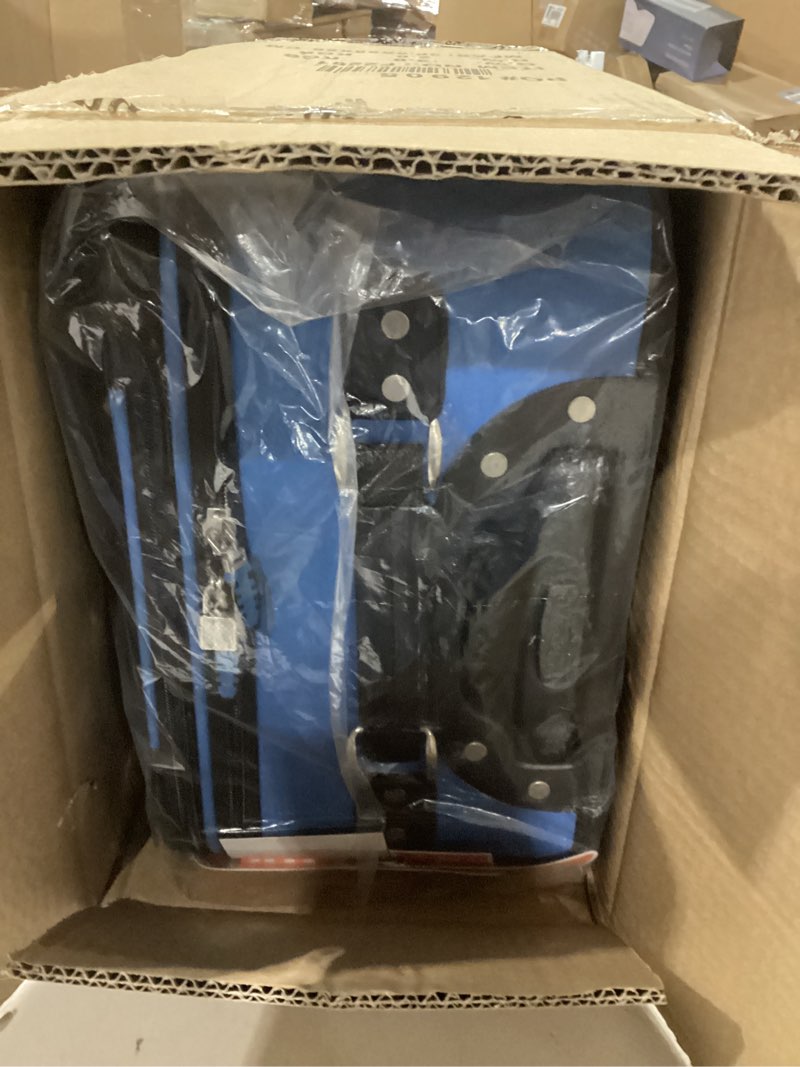 Condition photo showing New/Like New for Rockland Pasadena Softside Spinner Wheel Luggage, Blue, Carry-On 20-Inch Carry-On 20-Inch Blue