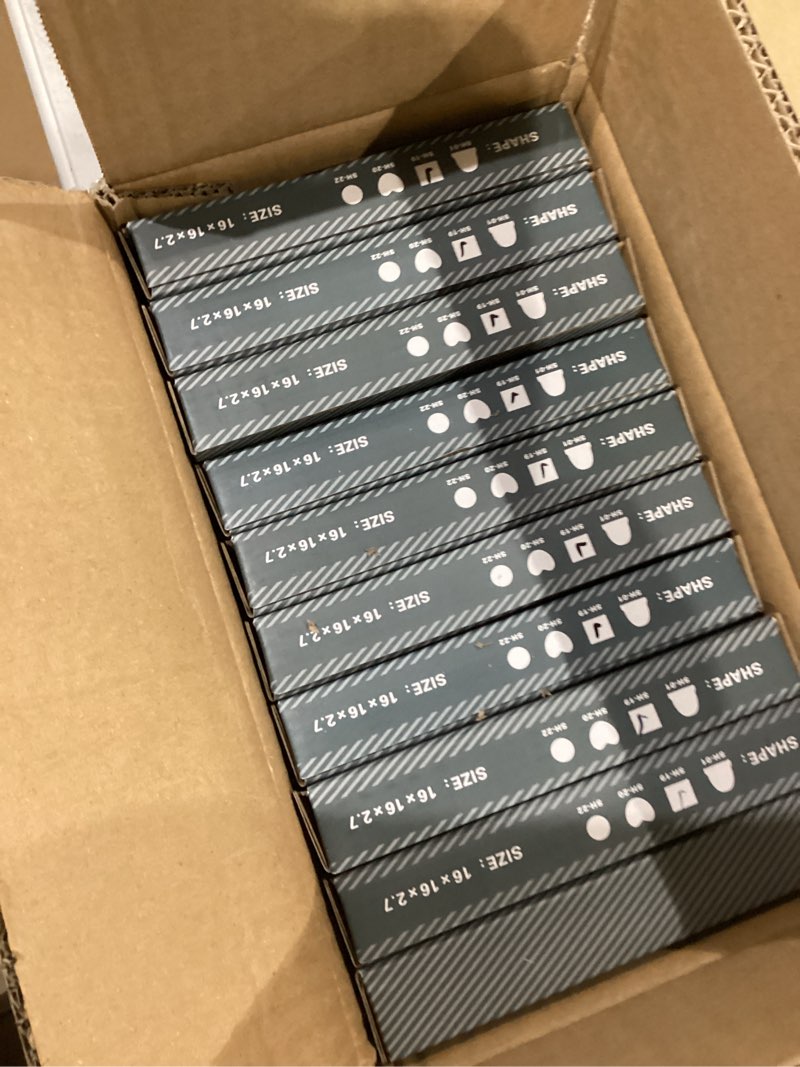 Condition photo showing New/Like New for YOUKE OLA 10 Pack Sublimation Slate Blanks with Display Holder, Square Shaped Plaque Rock Stone Customized Picture Memorial Stone Frame, Personalized Photo Gifts for Heat Transfer 6x6 Inch