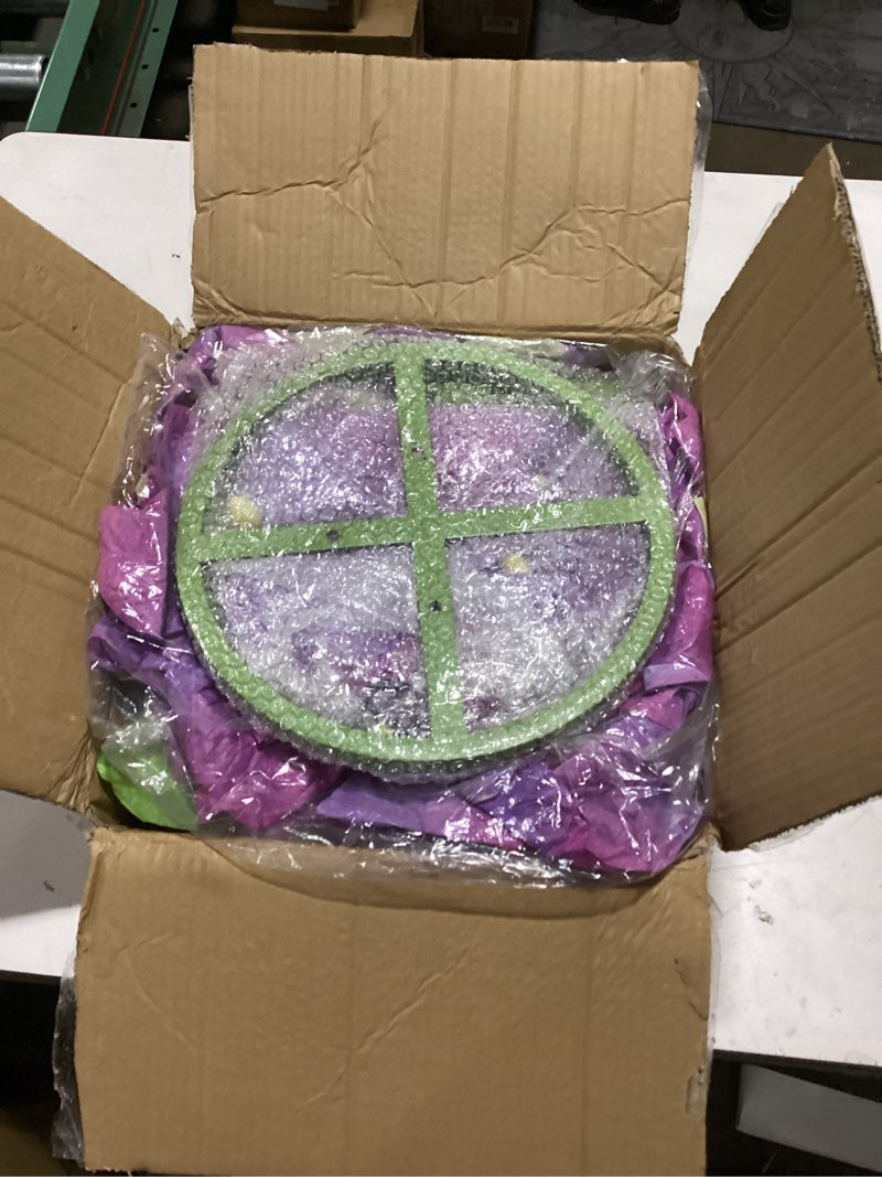 Condition photo showing Good Condition for 3pcs artificial hydrangea flowers for outside, large flower decorations for birthday party, fake flowers for garden, hotel, office, home farmhouse decor, wedding, art gallery, store-purple artificial hydrangea flowers-purple-3pcs