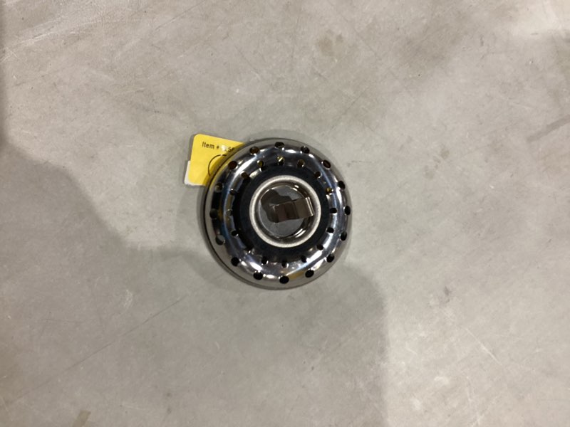 Condition photo showing As Is for KEENEY K5419 Basket Sink Strainer, 3-1/2", Stainless Steel