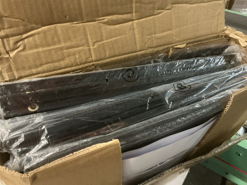 Condition photo showing As Is for Under Bed Storage with Wheels, 10 inches Under Bed Storage Containers, 65L XXL Large Adjustable Underbed with Lids, Rolling Underbed Storage bins for Shoes, Clothes, Blankets, Black