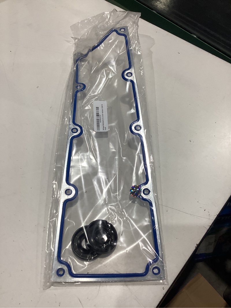 Condition photo showing As Is for michigan motorsports ls valley cover gasket - fits 1997-2007 gen 3 ls engines - replacement gasket for ls1 ls6 lm7 lq4 lq9 lr4 - replaces 12558178