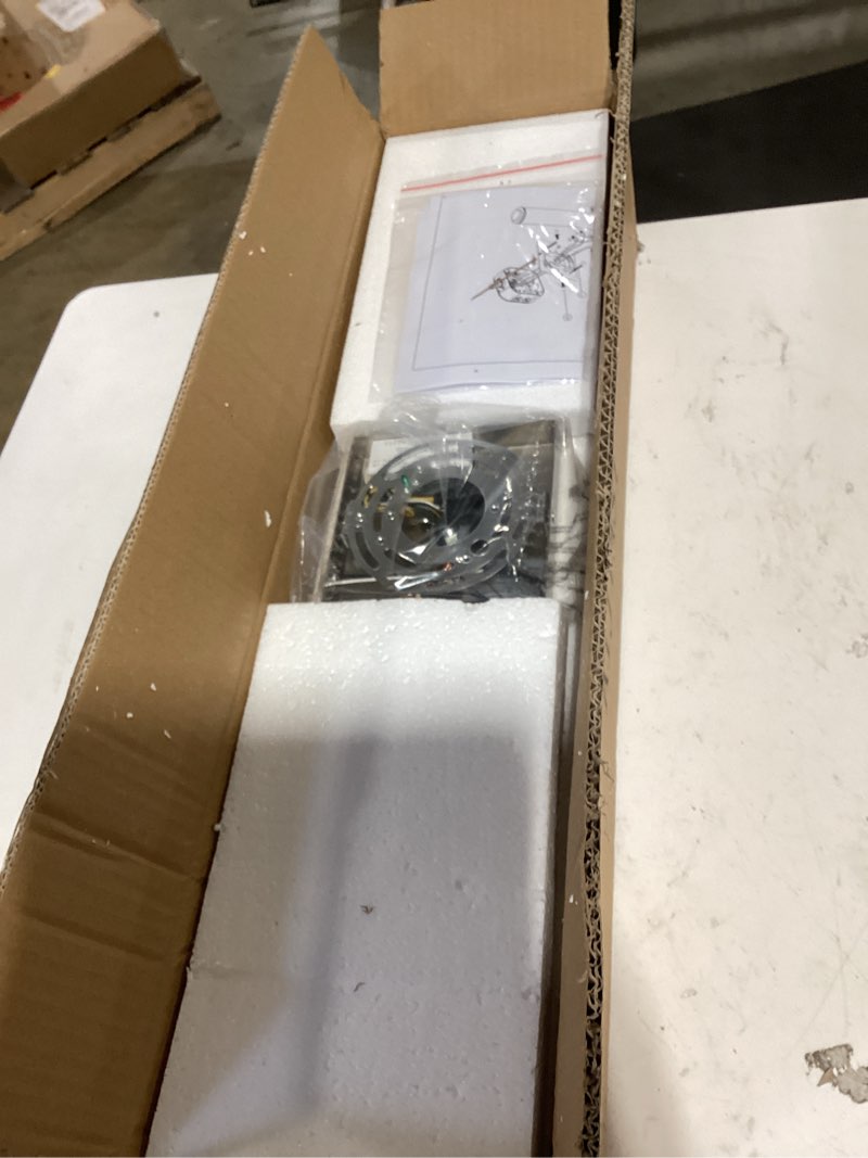 Condition photo showing New/Like New for aijiasi brushed nickel vanity lights for bathroom - 22 inch bathroom light fixtures over mirror with acrylic shade, 18w led modern vanity lighting fixtures wall sconce 3000k brushed nickel 22.8 inch