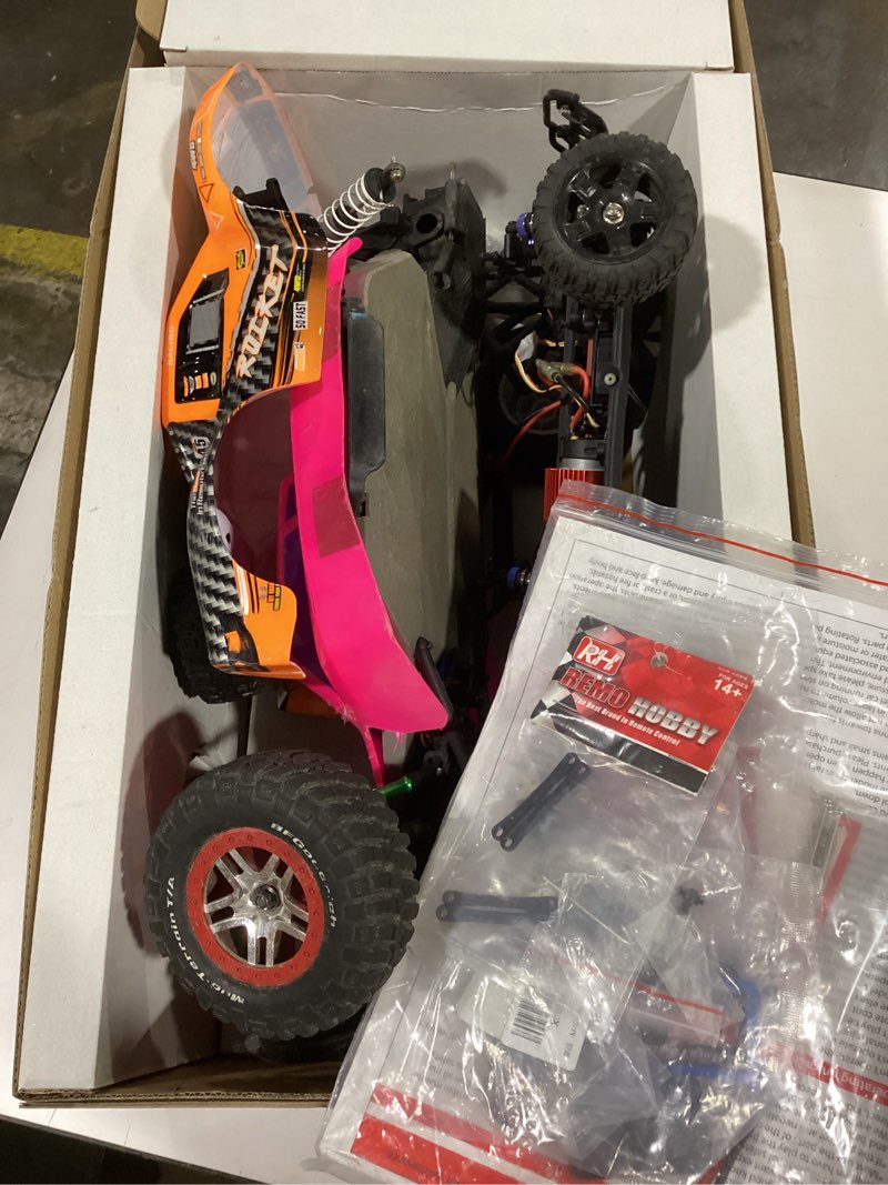 Condition photo showing As Is for (ASSORTED PARTS ONLY)Losi RC Car 8IGHT-XE Electric RTR Battery and Charger Not Included 1/8 4 Wheel Drive Buggy LOS04018