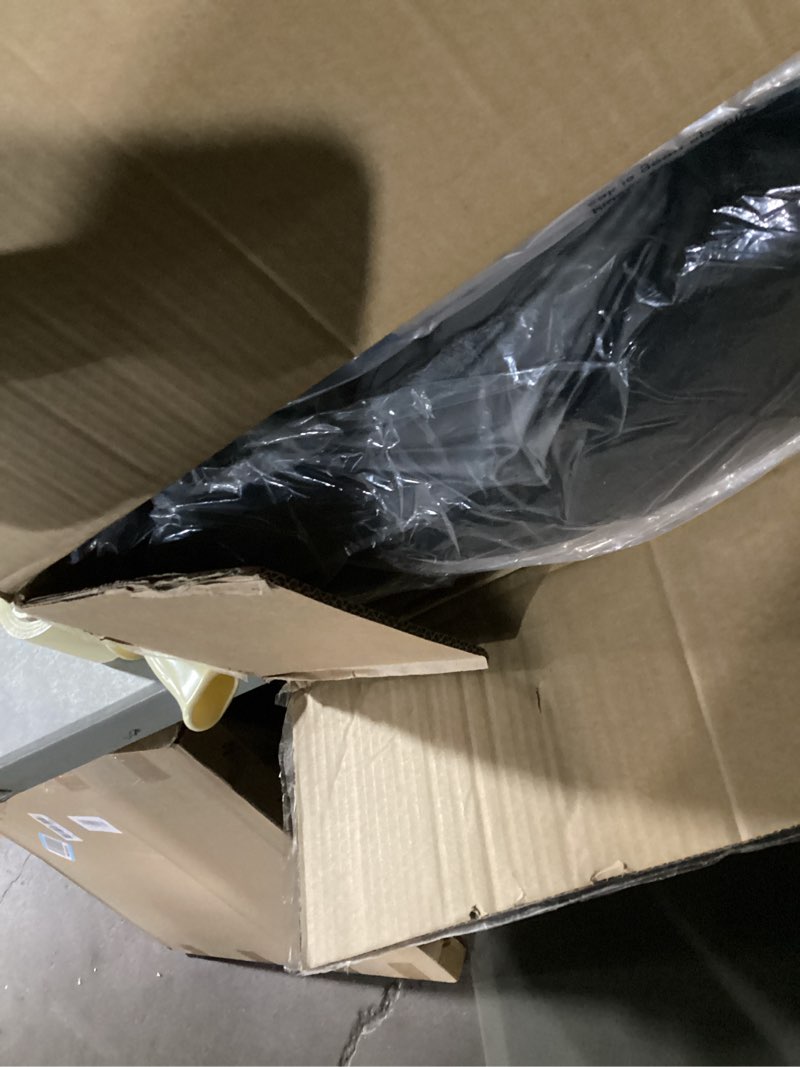 Condition photo showing New/Like New for Furlide Lazy Chair with Ottoman, Comfy Fabric Accent Lounge Arm Chair with Lumbar Pillow and Folding Footrest, Reading Leisure Sofa Armchair for Bedroom, Living Room, Dorm,Dark Grey