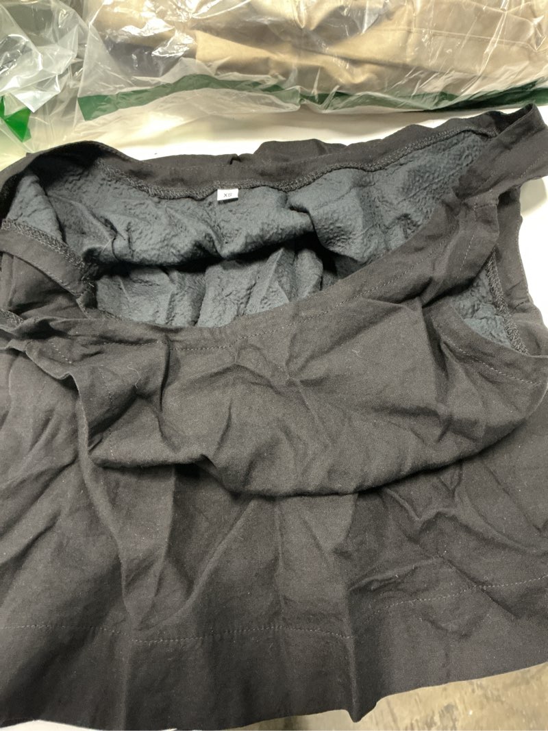 Condition photo showing Good Condition for womens summer open back sunshine dresses 2024 casual beach cotton linen mini dress x-small black
