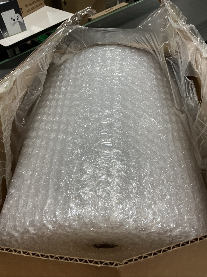 Condition photo showing Good Condition for Amazon Basics Perforated Bubble Cushioning Wrap - Medium 5/16", 24-Inch x 100-Foot Long Roll, Clear Clear 24 inch x 100 ft
