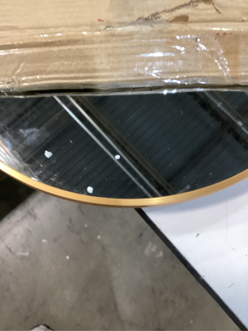 Condition photo showing New/Like New for Colingmill 24 x 18 Inch DIY Wedding Seating Chart Mirror with Mirror Decal Sticker Wedding Reception Display Chart Board Our Favorite People Find Your Seat Date Signs for Marriage Decor(Gold)