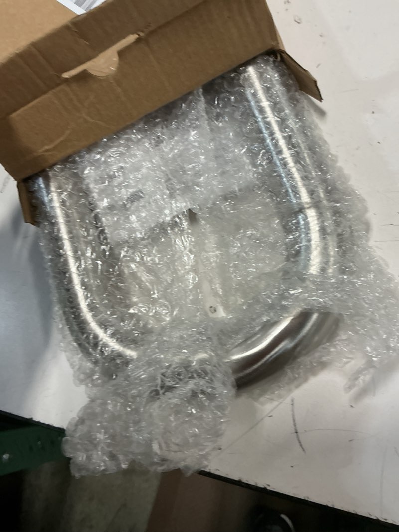 Condition photo showing Good Condition for 2 Pack 24 Inch Shower Grab Bar, iMomwee Satin Brushed Nickel Stainless Steel Bathroom Grab Bar Handle,Shower Balance Bar,Safety Hand Rail Support,Handicap Elderly Senior Assist Handle(1.25" Diameter) 24 Inch Brushed Nickel