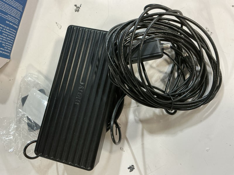 Condition photo showing Good Condition for tv antenna for hd smart tv indoor,1000+ miles range digital outdoor tv antenna for free local channels, supports 8k/4k/1080p,33ft coax cable noir