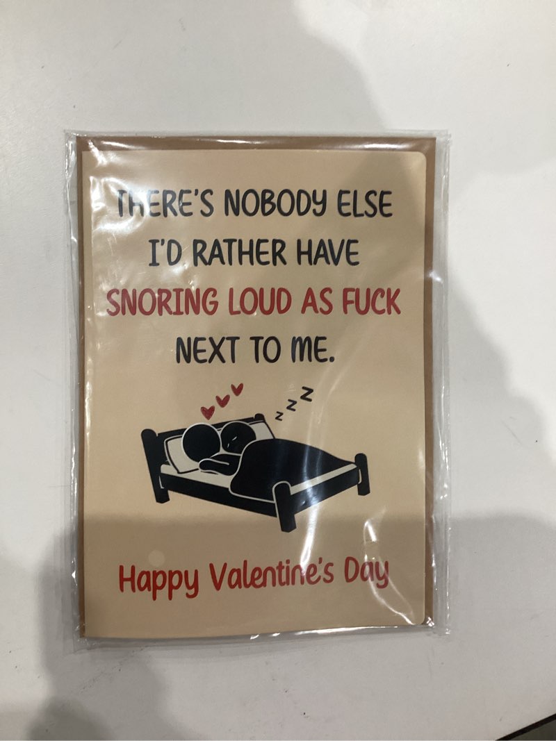 Condition photo showing New/Like New for Happy Valentines Day Card Gifts Decorations for Him Her Women Men Husband Wife Boyfriend Girlfriend, Valentine's Day Cards Gift Decor Ideas Sweetheart Romantic Funny Unique