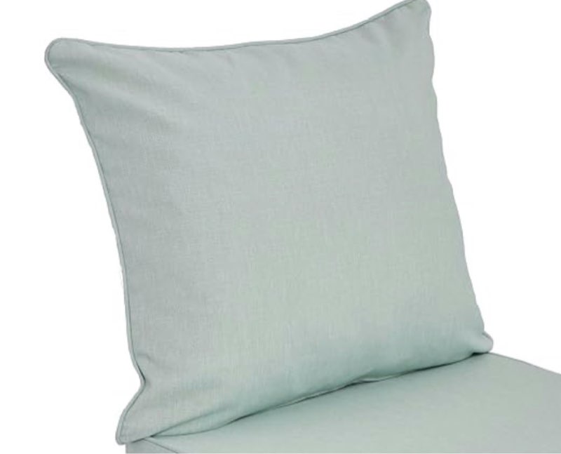 outdoor deep seat cushion set, waterproof , fade resistant with removable cover and ties for deep seat patio furniture