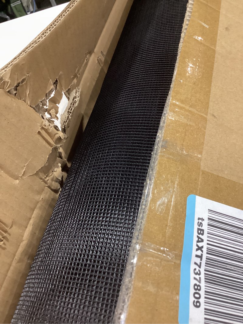 Condition photo showing Good Condition for driveway net for kids safety - lutico 28’ wide 40" tall driveway guard with high visibility reflective tape, driveway net to stop basketballs from rolling into street, easy to install?ebony? ebony 28ft
