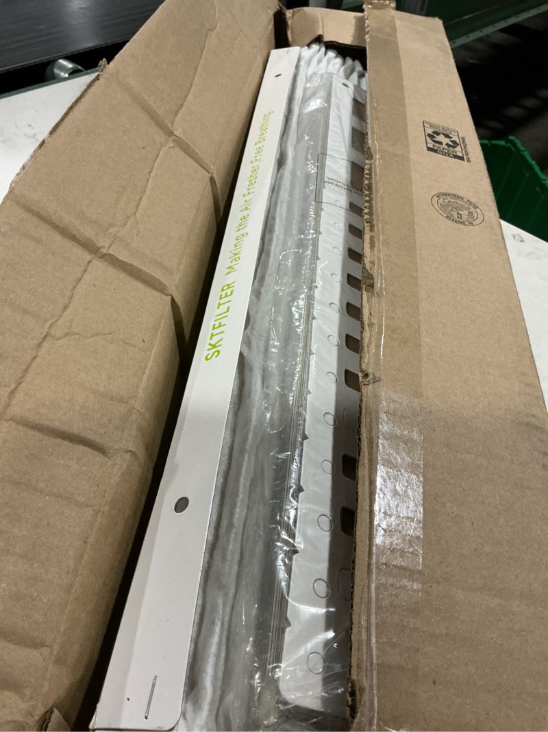 Condition photo showing As Is for 20x25x1 air filter ac furnace merv 13 comparable with mpr 1900 fpr 10 hvac air condition cabin vent fan electrostatic pleated actual size 19.49 x 24.49 x 0.75 6 packs