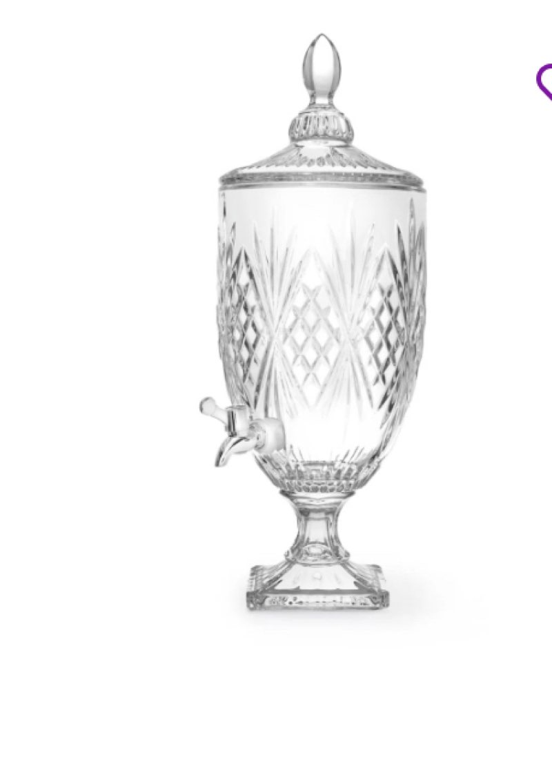 Dublin Crystal Beverage Dispenser 128oz