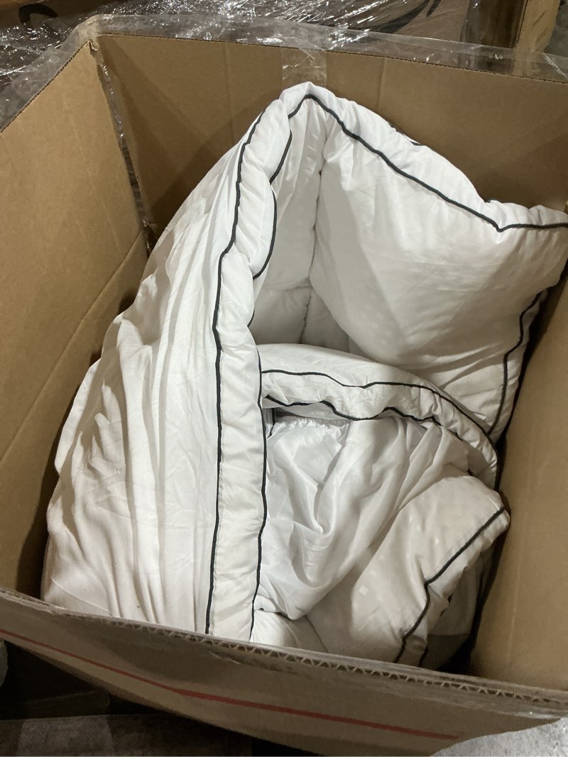 Condition photo showing As Is for mattress topper protector cooling deep pocket down alternative 