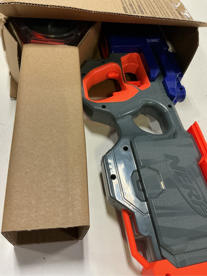 Condition photo showing Good Condition for Nerf HyperFire Motorized Elite Blaster, 25-Dart Drum, Fires Up to 5 Darts Per Second, Includes 25 Official Elite Darts (Amazon Exclusive)