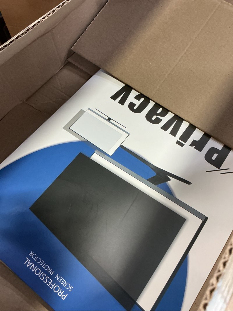 Condition photo showing Good Condition for [2-Pack] 21.5 Inch Privacy Screen for Computer Monitor 16:9 Aspect Ratio, Eye Protection Anti Blue Light Glare Shield, 21.5inch Removable Black Blackout Anti Spy Desktop Security Private Filter 21.5''(16:9)