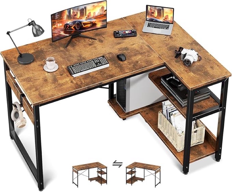 B010613, L shaped desk