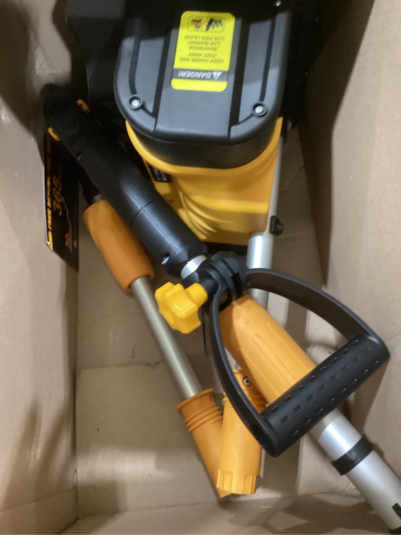 Condition photo showing As Is for CORDLESS SNOW SHOVEL