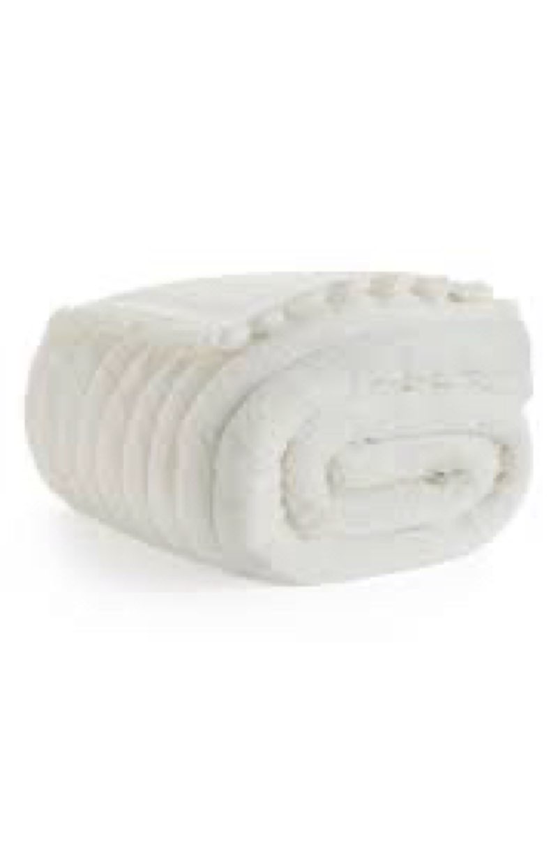 (Similar)Queen Size Blanket, Modern Microfiber Down Alternative Blanket with Satin Trim and Box Sewing Filling, Reversible Lightweight Blanket for All Seasons, 90*99 Inch, Ivory  