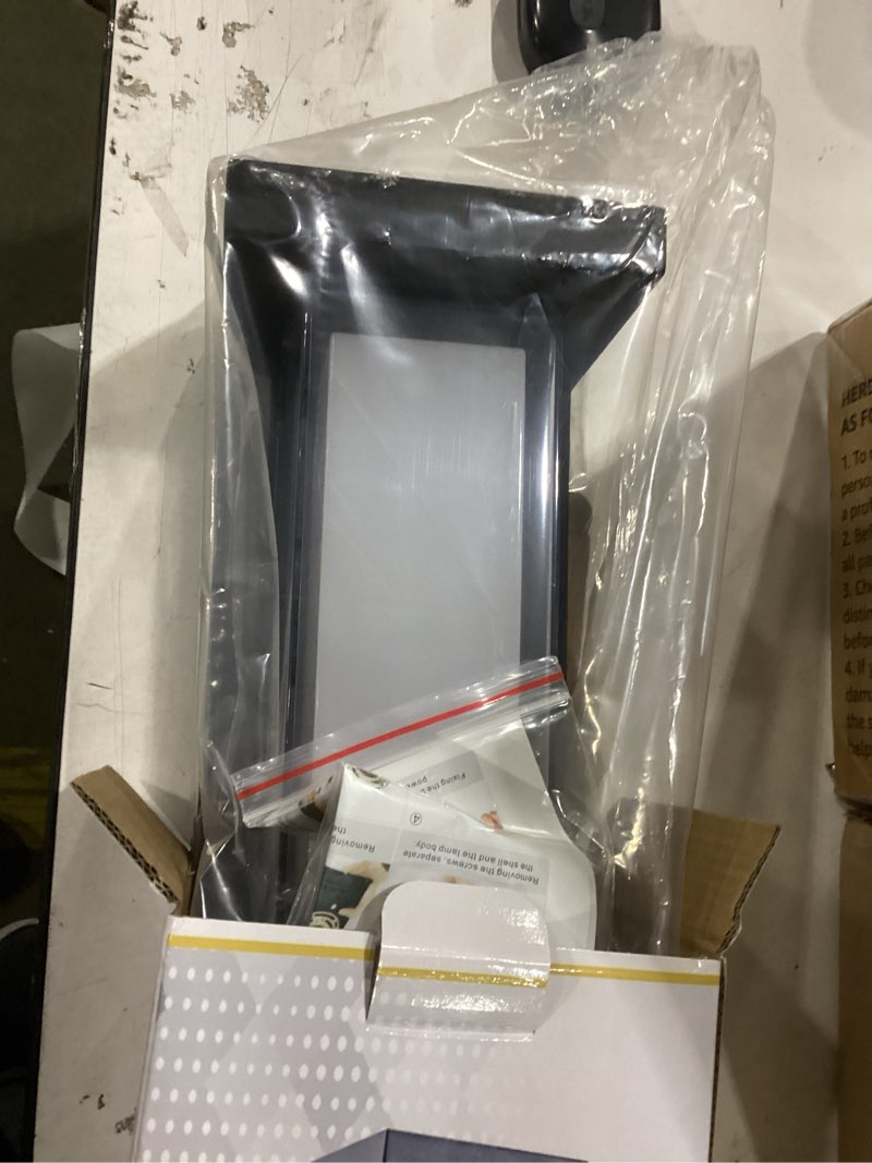 Condition photo showing New/Like New for juyace 18w exterior lighting fixtures 4 pack budget-friendly outdoor porch lights modern black sconces wall mount 1800lm 3000k ip65 waterproof for garage house patio front door entryway 18w-3000k-4pack