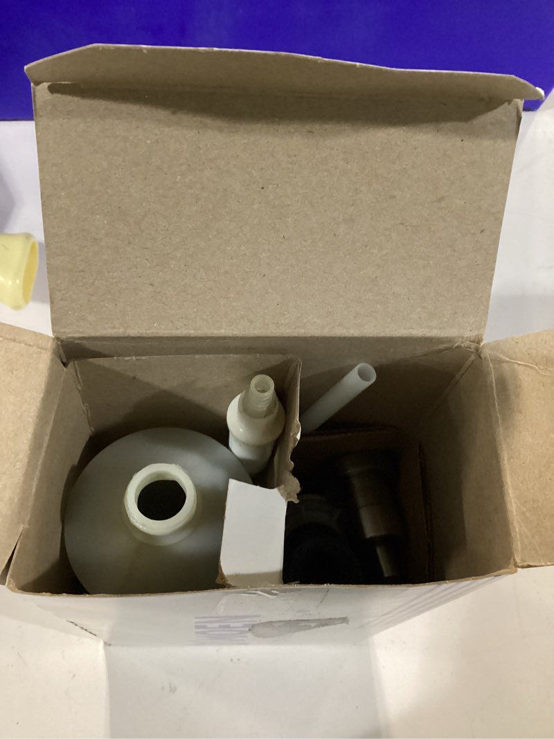 Condition photo showing As Is for moen deck mounted lotion or soap dispenser for kitchen sink, spot resistant stainless, 3942srs spot resist stainless