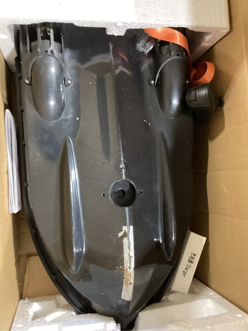 Condition photo showing Good Condition for rc fishing bait boat with 2 x 5200mah batteries & carrying bag, 1640ft remote range, 3.3lb load capacity, speed cruise, night lights – remote control carp bait boat (black)