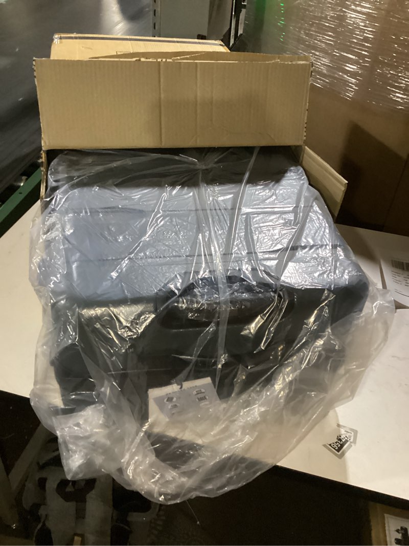 Condition photo showing Good Condition for Coolife Luggage PC+ABS Expandable Hardshell Suitcase with TSA Lock, Spinner Checked Lightweight (Teal, 28in) Teal L(28in).