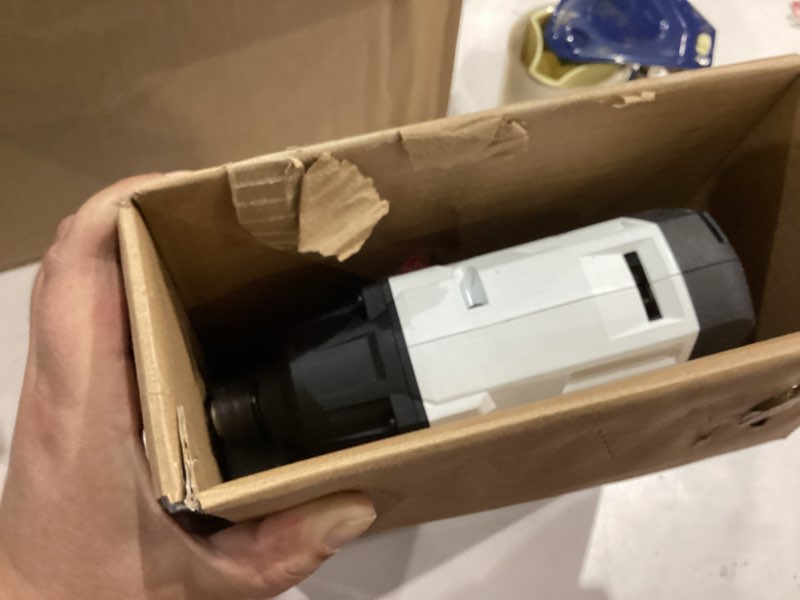 Condition photo showing As Is for hart 20-volt cordless 1/4" hex chuck impact driver kit, (2) 1.5ah lithium-ion batteries, gen 2
