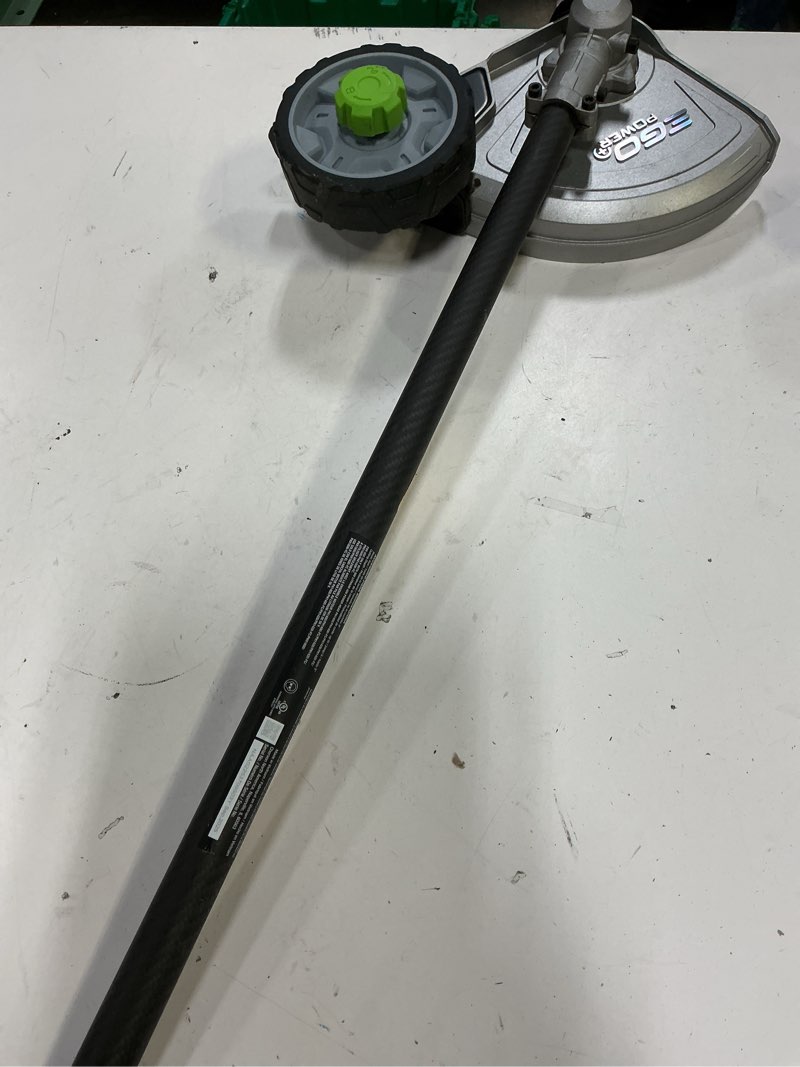 Condition photo showing As Is for ego power+ ea0820 8-inch carbon fiber edger atttachment for ego 56-volt lithium-ion multi head system