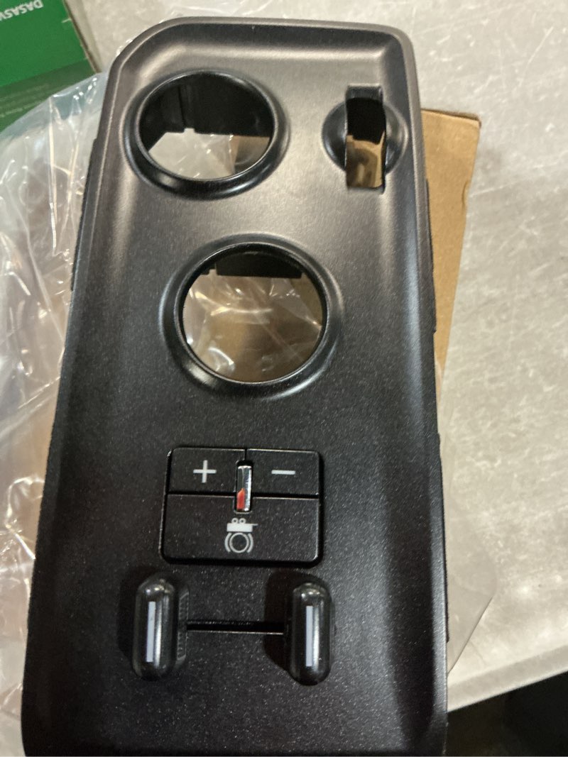 Condition photo showing New/Like New for x autohaux trailer brake control switch panel fit for chevy silverado 1500 2500hd 3500hd for gmc sierra 2014-2019 replaces 84109447 23476237 black