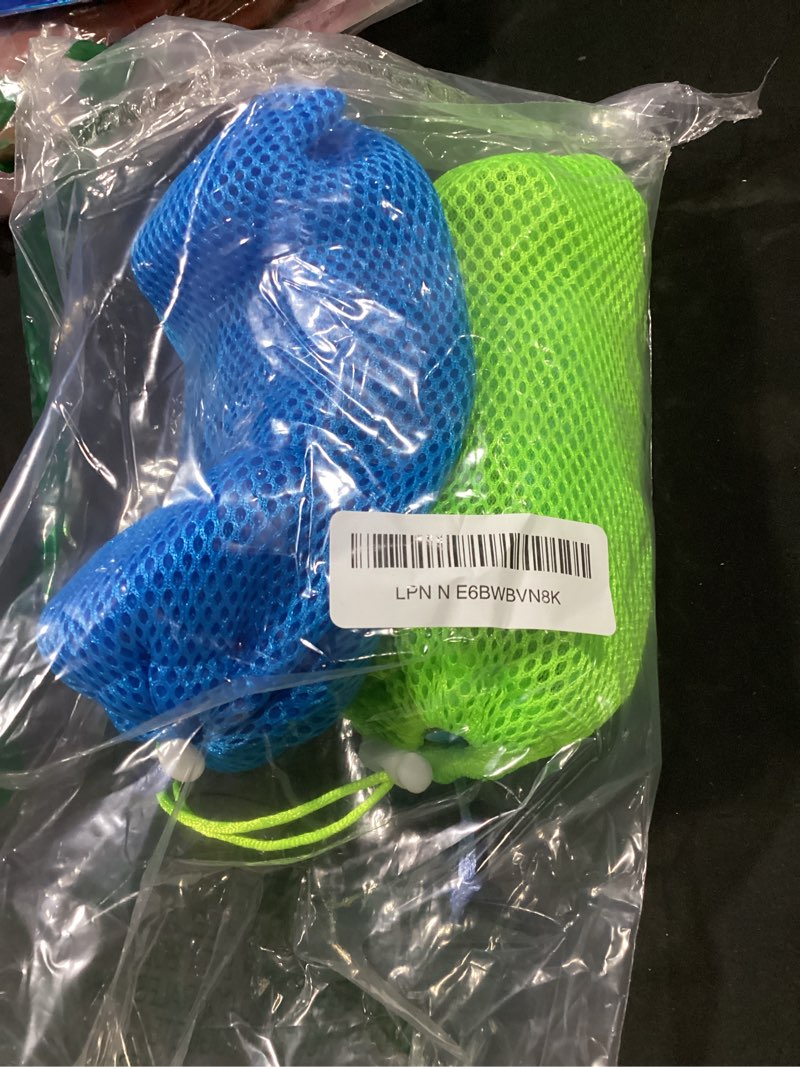 Condition photo showing Good Condition for swim goggles kids 6-14, diving mask no tangle strap?water goggles nose cover for jr / youth 2pk - blue