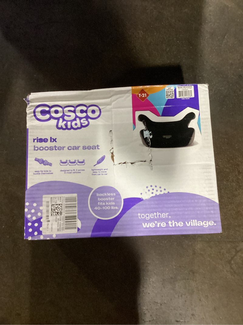 Condition photo showing Good Condition for cosco kids rise lx backless booster car seat